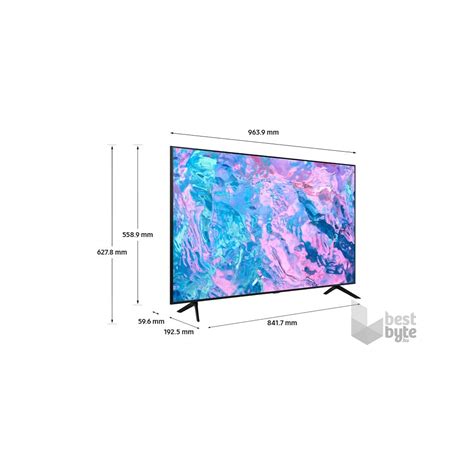 Samsung Ue Cu Uxxh Crystal K Uhd Smart Led Tv Bestbyte