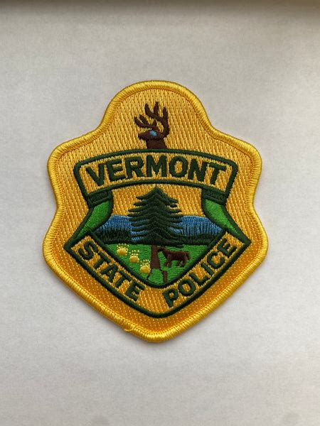 Vermont State Police Patch – Vermont Trooper Store