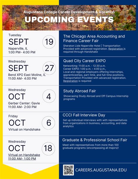 2023 2024 Events From Career Development Vocation Augustana College