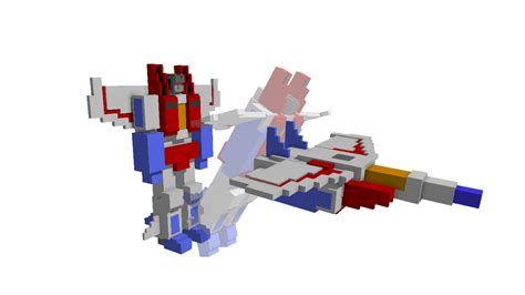 Minecraft Transformers Starscream