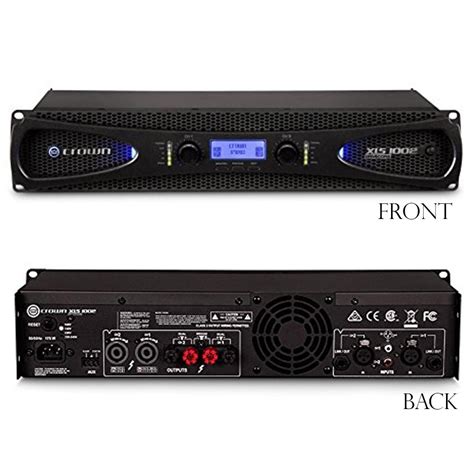 Amazon Crown XLS1002 Two channel 350 Watt at 4Ω Power Amplifier