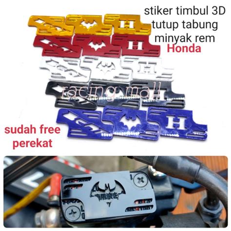 Jual Stiker Emblem Tutup Minyak Rem Universal Shopee Indonesia