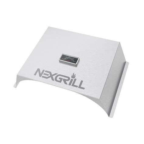 Nexgrill Pizzaofen Grillaufsatz Edelstahl Pizzaaufsatz Mit Thermometer