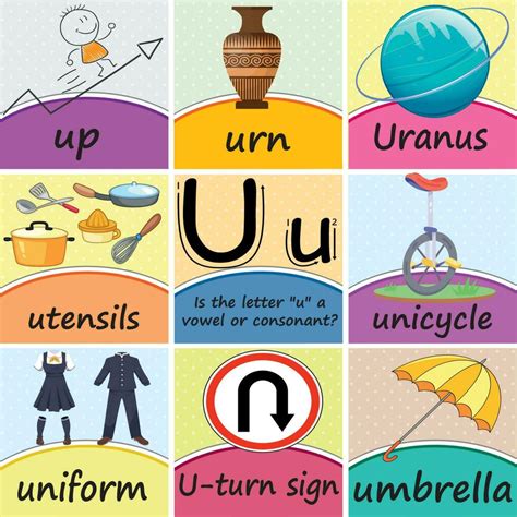 Objects That Start With Letter U