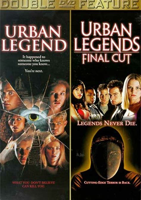 Urban Legend Urban Legends Final Cut Double Feature Dvd 2000