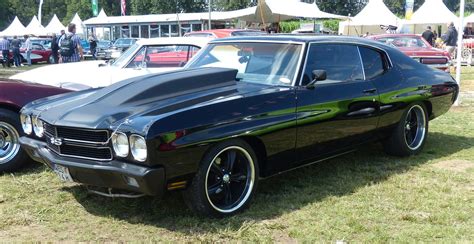 Chevrolet Chevelle Ss Black Vl Stkone Flickr