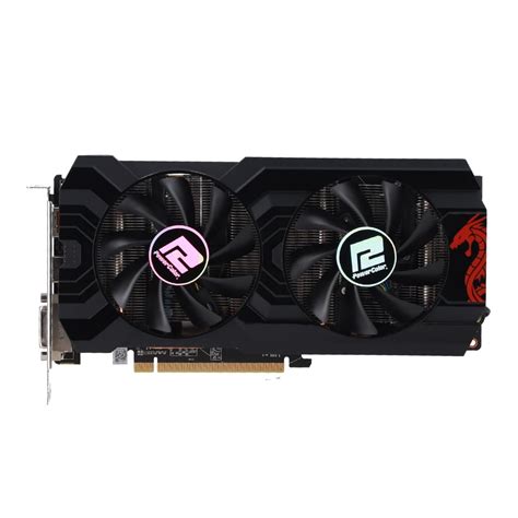 VGA (การ์ดแสดงผล) POWER COLOR RED DRAGON RADEON RX 570 - 4GB GDDR5 ...