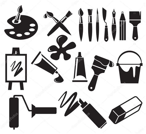 Set De Iconos De Arte Vector Gráfico Vectorial © Bioraven Imagen 10615110