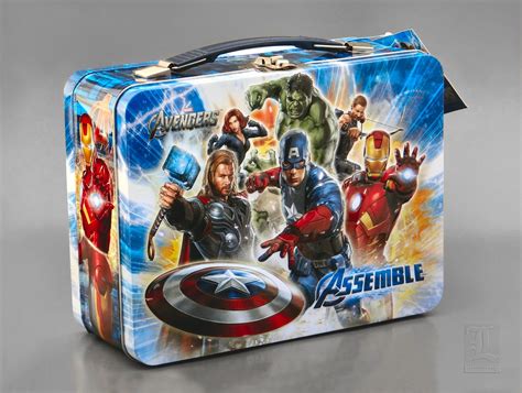 Marvel Avengers Assemble Metal Lunch Box 2012 By The Tin Flickr