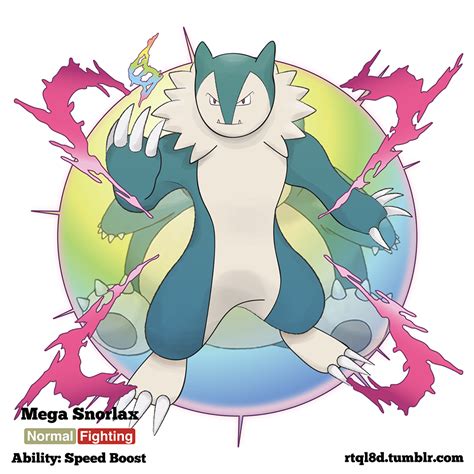 Mega Snorlax by rtql8d on DeviantArt