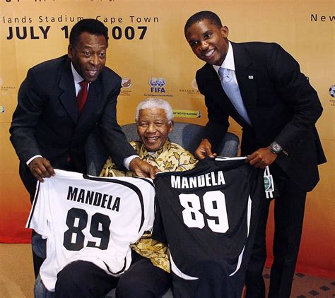 Nelson Mandela With Sports Stars Mirror Online