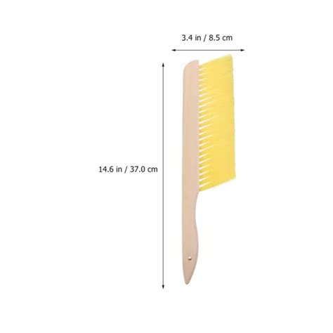 OUTIL DE JARDINAGE Brosse D Apiculture Balayage Frelon Manche En Bois