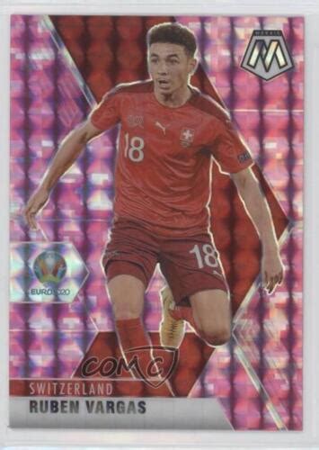 Panini Mosaic Uefa Euro Camo Pink Mosaic Prizm Ruben Vargas