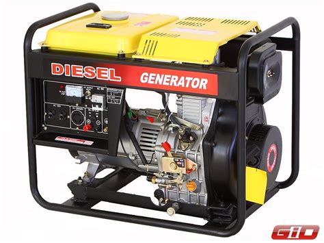 INDUSTRIAL GRADE PORTABLE DIESEL GENERATOR 5000w – ATV Edmonton Motorsports Ltd