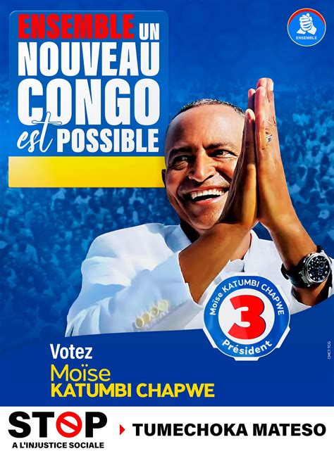 Désormais candidat commun de l’opposition, Moïse Katumbi à Kisangani en ...