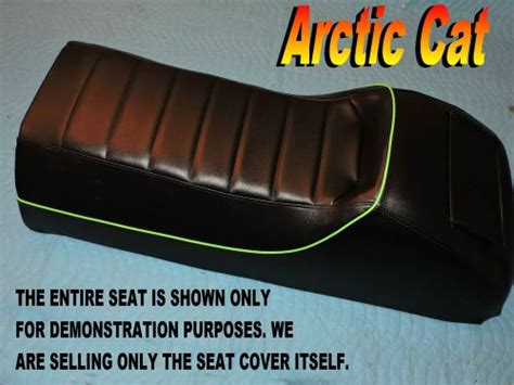 Buy Arctic Cat El Tigre Ext Seat Cover Green Piping 1989 91 Eltigre