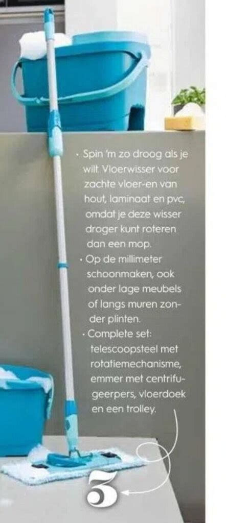 Leifheit Clean Twist Disc Mop Ergo Compleet Systeem Aanbieding Bij Blokker