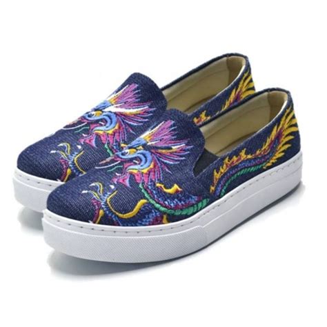 Sapat Nis Stefanello Jeans Vans Classic Slip On Tenis Sapatilha