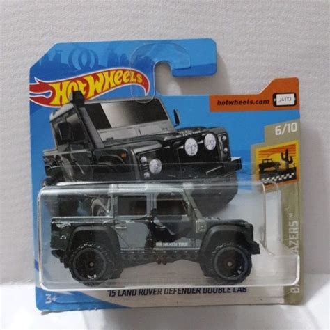 Hot Wheels Land Rover Defender Double Cab Shopee Philippines