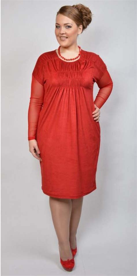 Платья для полных женщин российской компании Аврора, осень 2016 ...