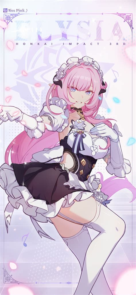 Benghuai Xueyuan Honkai Impact Elysia Honkai Impact Maid Pointy Ears