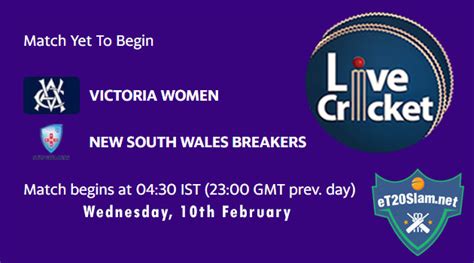 VCT W Vs NSW W Live Score Womens National Cricket League 2021 VCT W