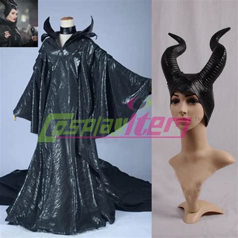 Custom made Luxurious maleficent costume Angelina Jolie Costume with ...