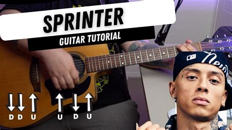 Sprinter Central Cee Guitar Tutorial Youtube