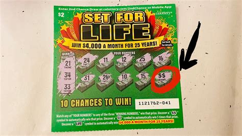 Awesome Winners On Set For Life California Lottery Scratchers