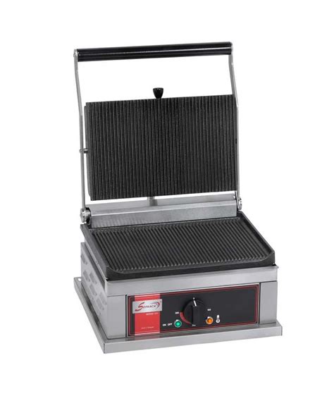 Grill panini rainurée plaque en fonte Achat grill panini professionnel