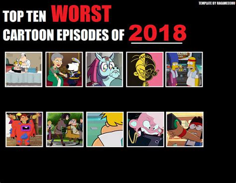 Top 10 Worst Cartoon Episodes of 2018 by JohnMarkee1995 on DeviantArt