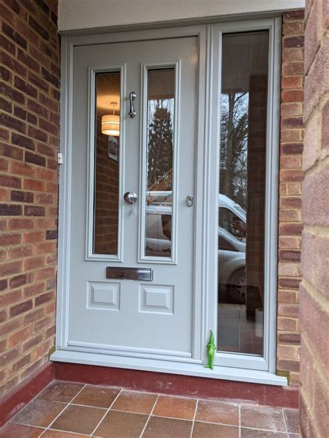 A Stunning Painswick Edinburgh Solidor With A Satin Door Knob Front