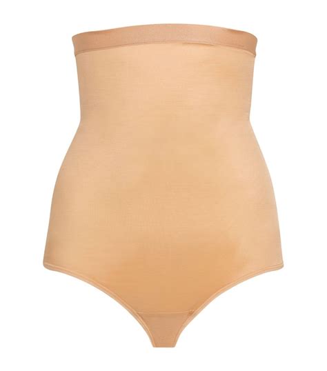 Womens Skims Nude Barely There High Waist Brief Harrods Uk