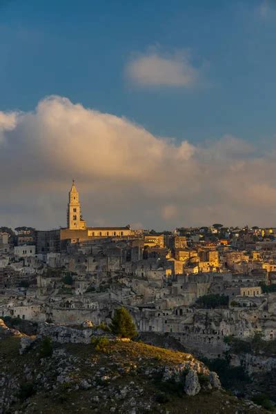 Unesco Site Ancient Town Matera Sassi Matera Basilicata Southern Italy