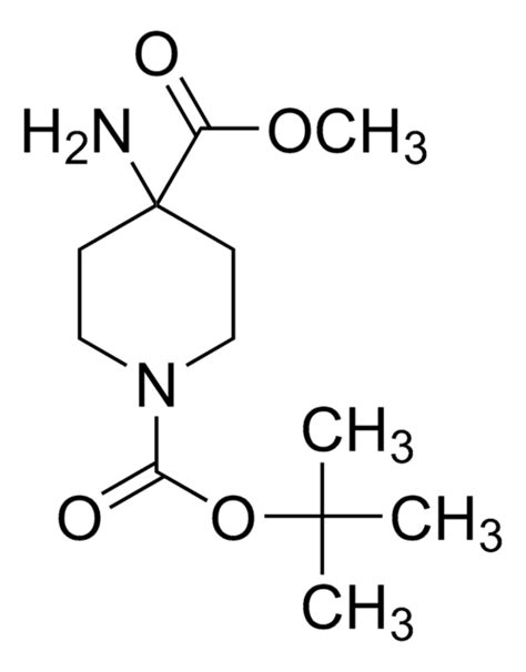 Methyl Ester Of Amino Boc Piperidine Carboxylic Acid Sigma Aldrich