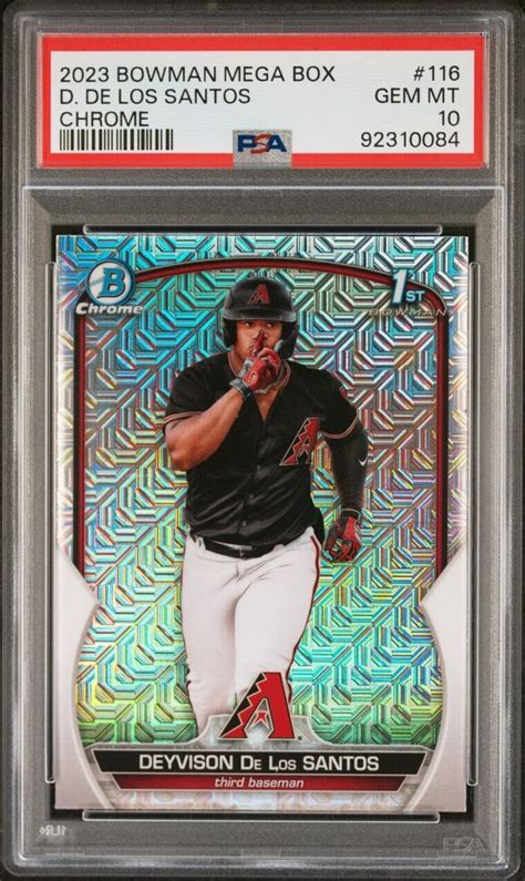 Bowman Mega Box Deyvison De Los Santos St Chrome Mojo Refractor