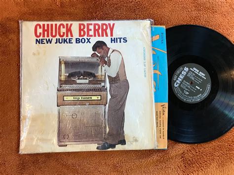 Chuck Berry New Juke Box Hits Orig Vinyl Mono Chess Black Label Lp