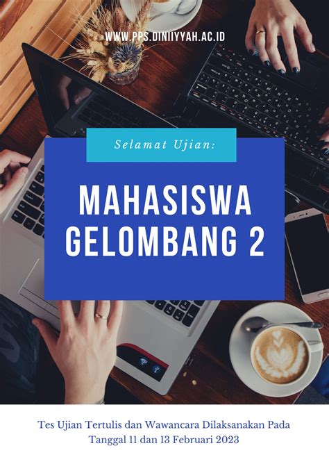 Selamat Ujian Calon Mahasiswa Baru Gelombang