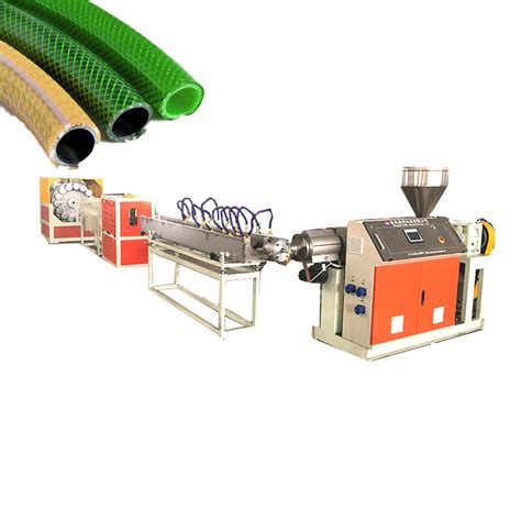 PVC Fiber Reinforced Garden Hose Soft Pipe Tube Extrusion Making