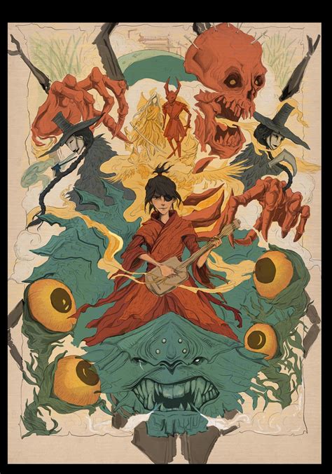 ArtStation - Kubo and the Two Strings, Kalai Krishnan | Disney fan art ...