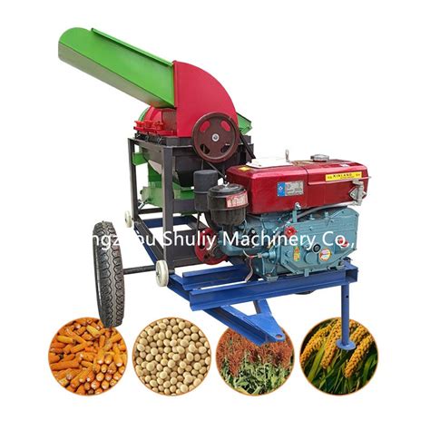 Big Wheel Maize Peeling And Threshing Machine Soybean Millet Sorghum