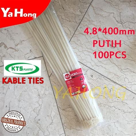 Jual CABLE TIES KABEL TIES TIS 40 CM MURAH 4 8 400mm Nylon Puith