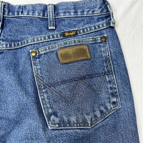 Wrangler George Strait Collection Jeans Men 36x34 Blu Gem