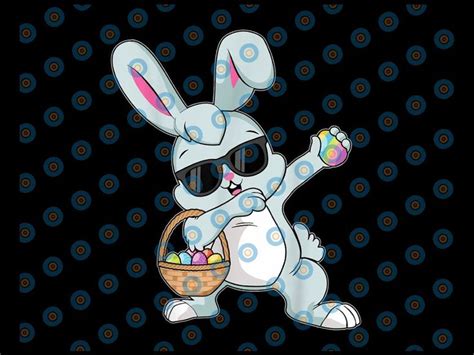 Dabbing Rabbit Easter Day Png Eggs Bunny Dabbing Png Easter Png