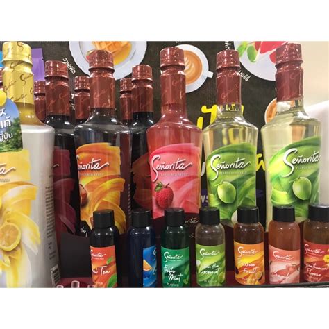 Senorita Flavoured Syrup ไซรป ซนญอรตา 750 มล Shopee Thailand