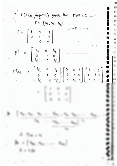 Solution Csir Net Gate Mathematical Sciences Linear Algebra