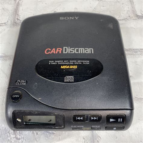 Vintage Sony Car Discman D 802k Portable Cd Player As Is For Repair Ebay