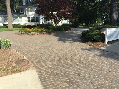 Brick Paver Driveway Cleaning Polymeric Sand In Bloomfield Township