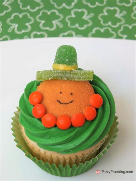 Leprechaun Cookie Cupcakes Best St Patricks Day Party Recipe Ideas