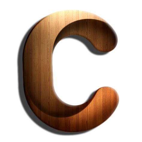 Alphabet C Letter Typography Png Image